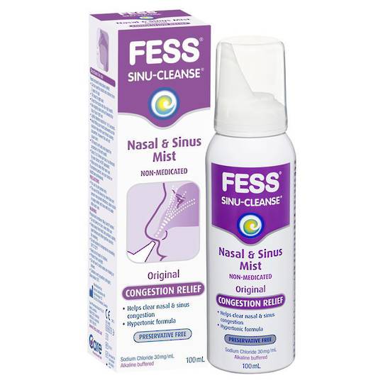 FESS Sinu Cleanse Sinus and Nasal  Mist 100ml